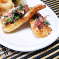 めみたん☆'s cooksnap of when they made 揚げ焼きで♪　桜海老と竹輪の磯辺揚げ☆.