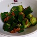 pimpa44's cooksnap of when they made 簡単に一品プラス！オクラの梅かつお和え.