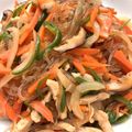クックWY4OJ3☆'s cooksnap of when they made 鶏胸肉と人参の簡単極旨チャプチェ.