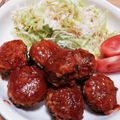 ちかﾁｬﾝ☆'s cooksnap of when they made 苦くない☆ケチャップベースのゴーヤ肉詰め.