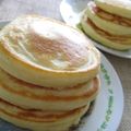 caramel-cookie's cooksnap of when they made 混ぜて焼くだけ！モチモチパンケーキ　.