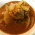 ゑびす's cooksnap of when they made 鶏もも肉と茄子のトマト煮込み.
