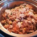 misarin7231's cooksnap of when they made ストウブde鶏五目炊き込みご飯.