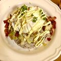 ykyng's cooksnap of when they made カフェ風♥ツナキャベツ丼.