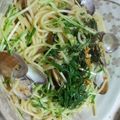 まみ♪♪'s cooksnap of when they made あさりのパスタ☆和風ボンゴレビアンコ♪.