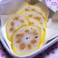 ニジマム's cooksnap of when they made 辛子蓮根.