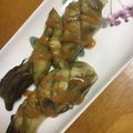もも☆ピピ's cooksnap of when they made 簡単冷製・レンジで茄子の煮浸し.