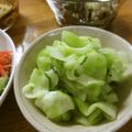 低カロ探検隊's cooksnap of when they made 瓜の塩もみの紫蘇大葉和え.