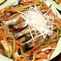redeagle's cooksnap of when they made 簡単ししゃもの南蛮漬け.