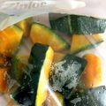 クック50OAJY☆'s cooksnap of when they made かぼちゃの冷凍保存.