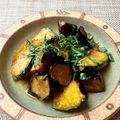 よこ耳ねこ's cooksnap of when they made 揚げナスとかぼちゃのサラダ☆.