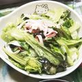 ののっく's cooksnap of when they made ☆レタス大量消費!!簡単レタスサラダ☆.