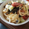 zelkova's cooksnap of when they made レンジで簡単！ 焼きうどん.