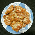 ぶっちゃん★'s cooksnap of when they made 豚ヒレ肉のゴマみそ炒め☆新たまねぎ添え.