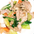のえもゆ's cooksnap of when they made 舞茸と青梗菜のシンプル炒め.