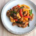 noyure's cooksnap of when they made ♪豚ヒレ肉＋にんにくの芽の甘辛炒め♪.