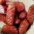 さぁひこうき♪'s cooksnap of when they made （お弁当）私流＊ウィンナーの綺麗な切り方.