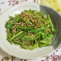 mmameco's cooksnap of when they made ピーマンの山椒ちりめん炒め.