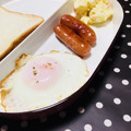 toshi♫'s cooksnap of when they made 半熟目玉焼き.