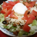 ねこはがき's cooksnap of when they made 簡単本格！！タコライス.