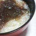 miiiiisa's cooksnap of when they made お茶漬けの素であったかにゅうめん.