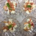 ぴんくすいか's cooksnap of when they made 桃モッツァレラ★元祖レシピのメモ.