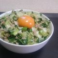 jiroyam's cooksnap of when they made 覚え書き 餃子丼 ギャル曽根さん レシピ.