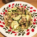 けーーぽん's cooksnap of when they made さば缶とズッキーニのマヨネーズ炒め.