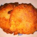 ハチそば粉's cooksnap of when they made 油1cmで＊サクサク♪ハムカツ(卵無し).