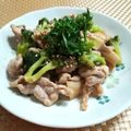ウニのお母さん's cooksnap of when they made 豚肉とブロッコリーのオイスター炒め.