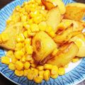 ぷりまろん's cooksnap of when they made 簡単おかず！じゃがコーン炒め.
