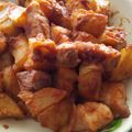 もりのりころ's cooksnap of when they made ニンニクの芽とじゃが肉の味噌炒め.