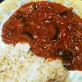 おいちゃんこっぺ's cooksnap of when they made 茄子と挽肉のトマトカレー.