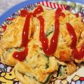 ☆RABBI☆'s cooksnap of when they made 大葉とチーズの卵焼き♡.
