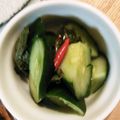 culico's cooksnap of when they made ピリ辛♪簡単♪きゅうりのおつけもの.