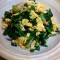 チャーミル's cooksnap of when they made ほうれん草と卵の炒め物☆.