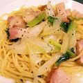 クリームパンダマン's cooksnap of when they made 簡単！スタミナばっちり！めんつゆパスタ.