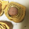 那須。's cooksnap of when they made ソーセージのたまごロール.