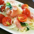 sue916's cooksnap of when they made 素麺（そうめん）のカッペリーニ風.
