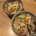 OimoUSA's cooksnap of when they made 野菜たっぷり♫ 味噌煮込みうどん鍋.