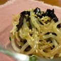 yu-ka-mama's cooksnap of when they made もやしのトロ海苔ナムル.