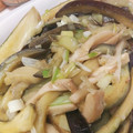 kimimaruo's cooksnap of when they made なすとエリンギのネギ塩☆中華炒め.