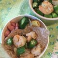 tikariri's cooksnap of when they made お弁当に★むきえびとオクラのクレソル炒め.