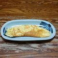 笑み基地産フラワー's cooksnap of when they made 普通のフライパンで☆卵１個の卵焼き.