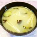 アイリッシュショコラ's cooksnap of when they made えのきと茄子の☆味噌汁.