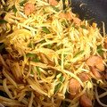 ayam02's cooksnap of when they made もやしとハムのカレー炒め.