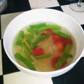 ★サンセット★'s cooksnap of when they made トマトといんげんのスープ.