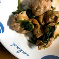 lily…♡'s cooksnap of when they made 鶏肉＆ほうれん草の炒めもの✫.