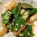ちゃらちぴ's cooksnap of when they made 簡単！お弁当に麺つゆでオクラのごま和え☆.