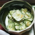 ののっく's cooksnap of when they made きゅうりと切りイカの和え物サラダ.